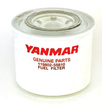 Yanmar OEM Filter, FO, Part# 119802-55810 (Supersedes 119802-55801)