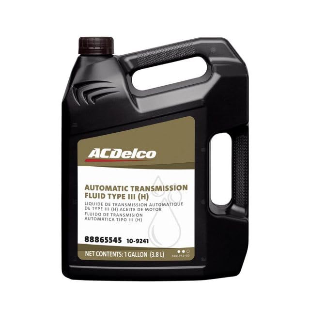 ACDelco Gold 10-9241 (88865545) Type III (H) Automatic Transmission Fluid - 1 gal (Case of 3)
