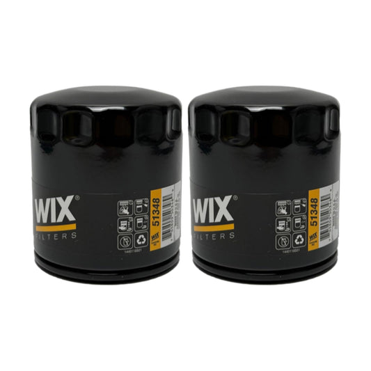 WIX Filters - 51348 Spin-On Lube Filter (Pack of 2)