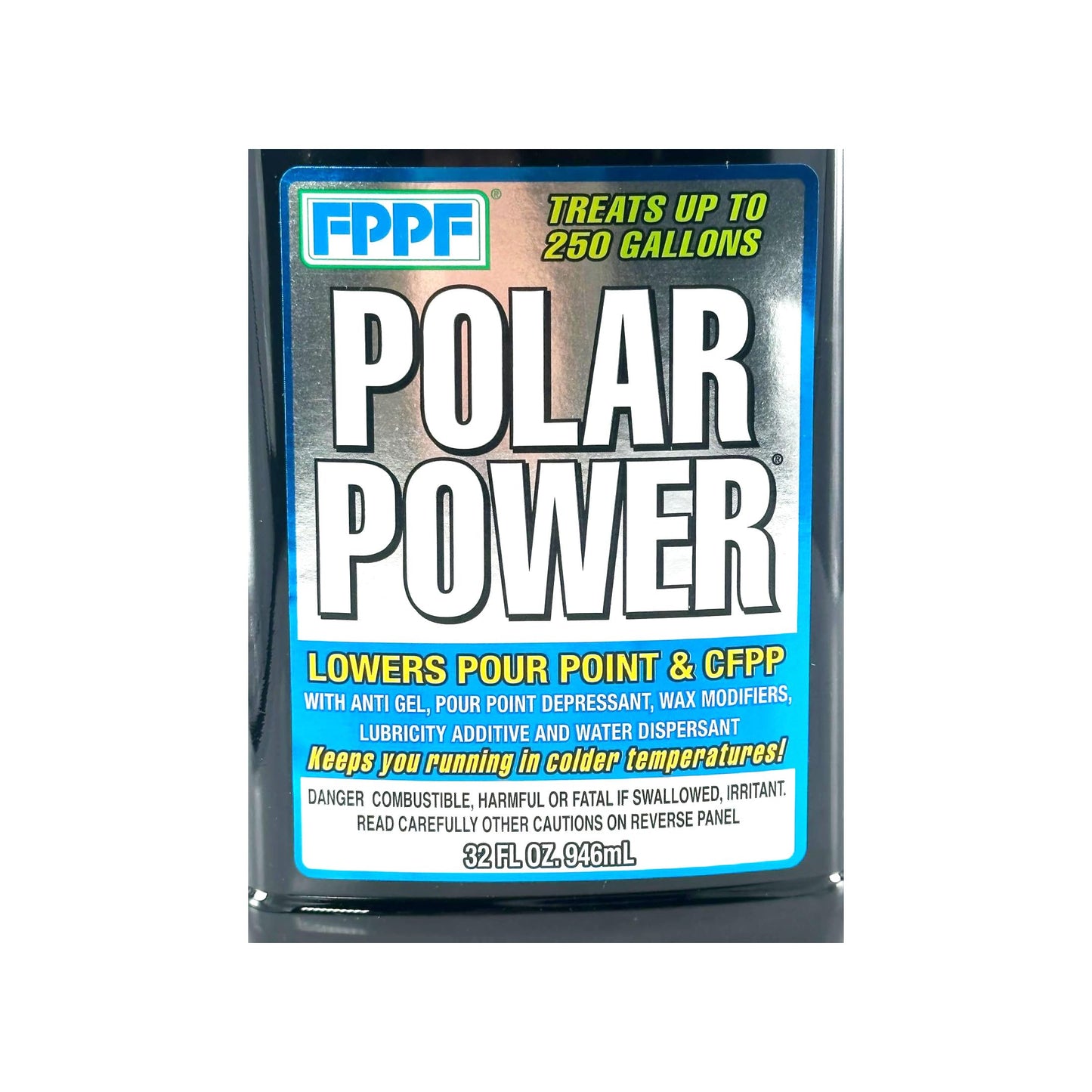 FPPF Polar Power® 00106 Diesel Fuel Treatment – 32 oz. (Pack of 6)
