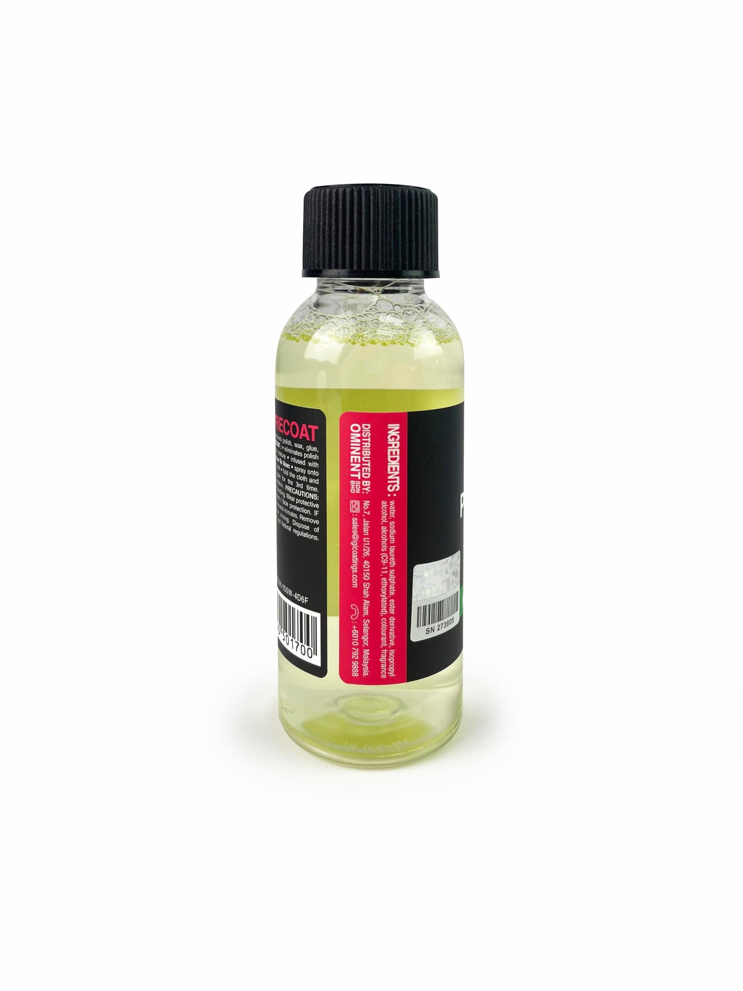 IGl Ecocoat EZ, One Layer Graphene Coating (50ml) - 8H Intry Level Ceramic Coating - Paint, Wheels, Window safe!