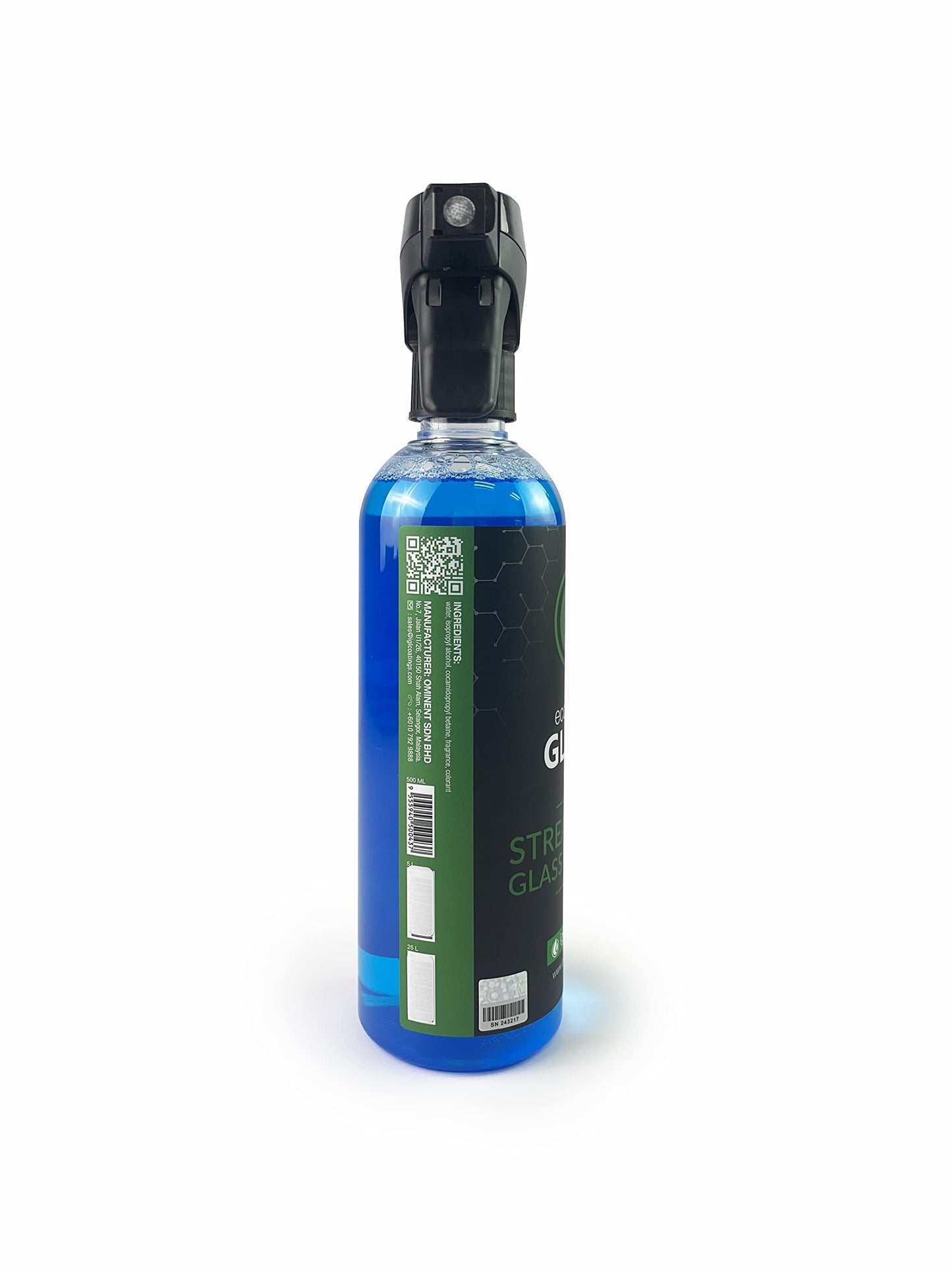 IGL Ecoclean Glass, Streak Free Cleaner (500ml) Nice Refreshing Scent