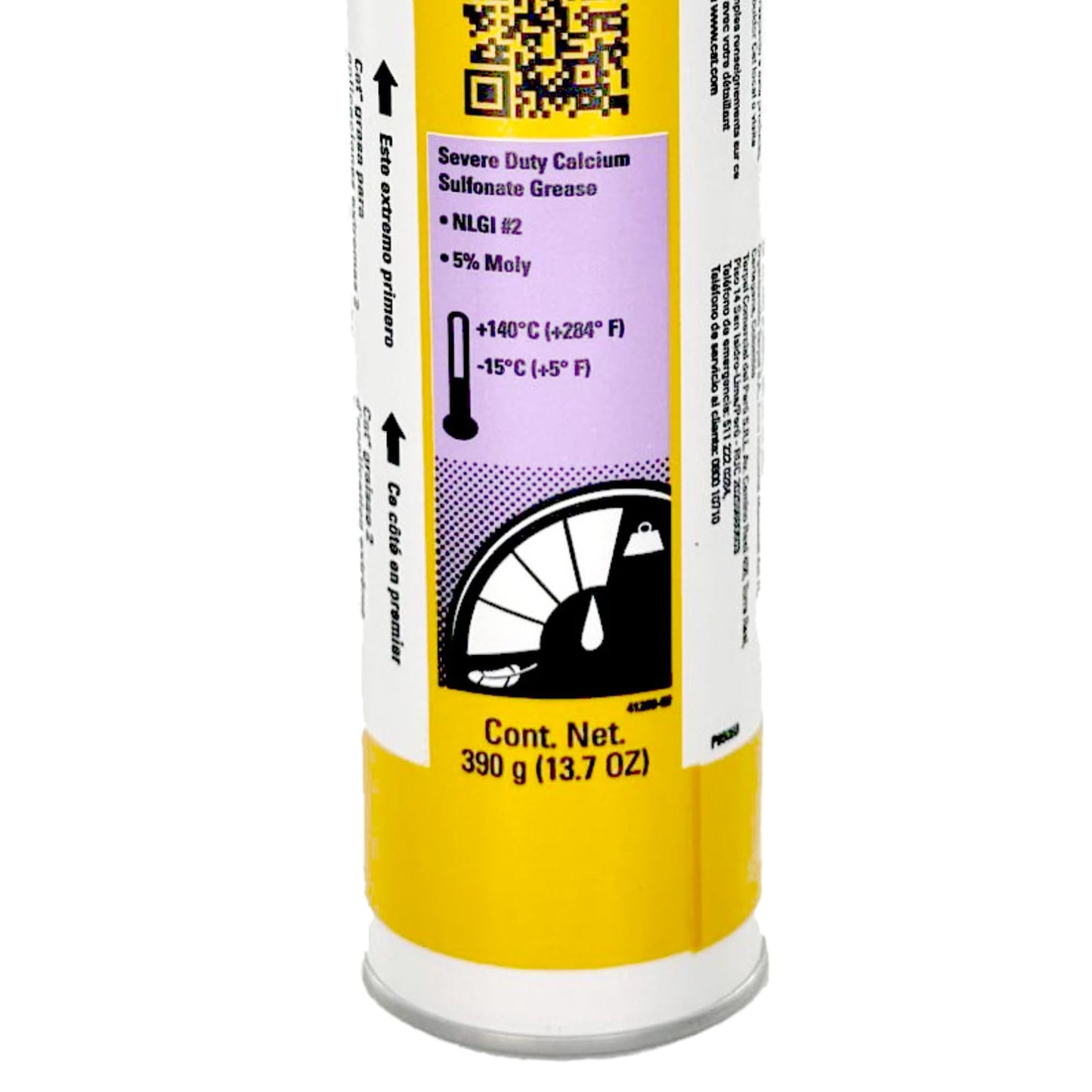 Cat 452-6001 Extreme Application Grease NLGI #2, 5% Moly 13.7oz. | 2 Cartridges
