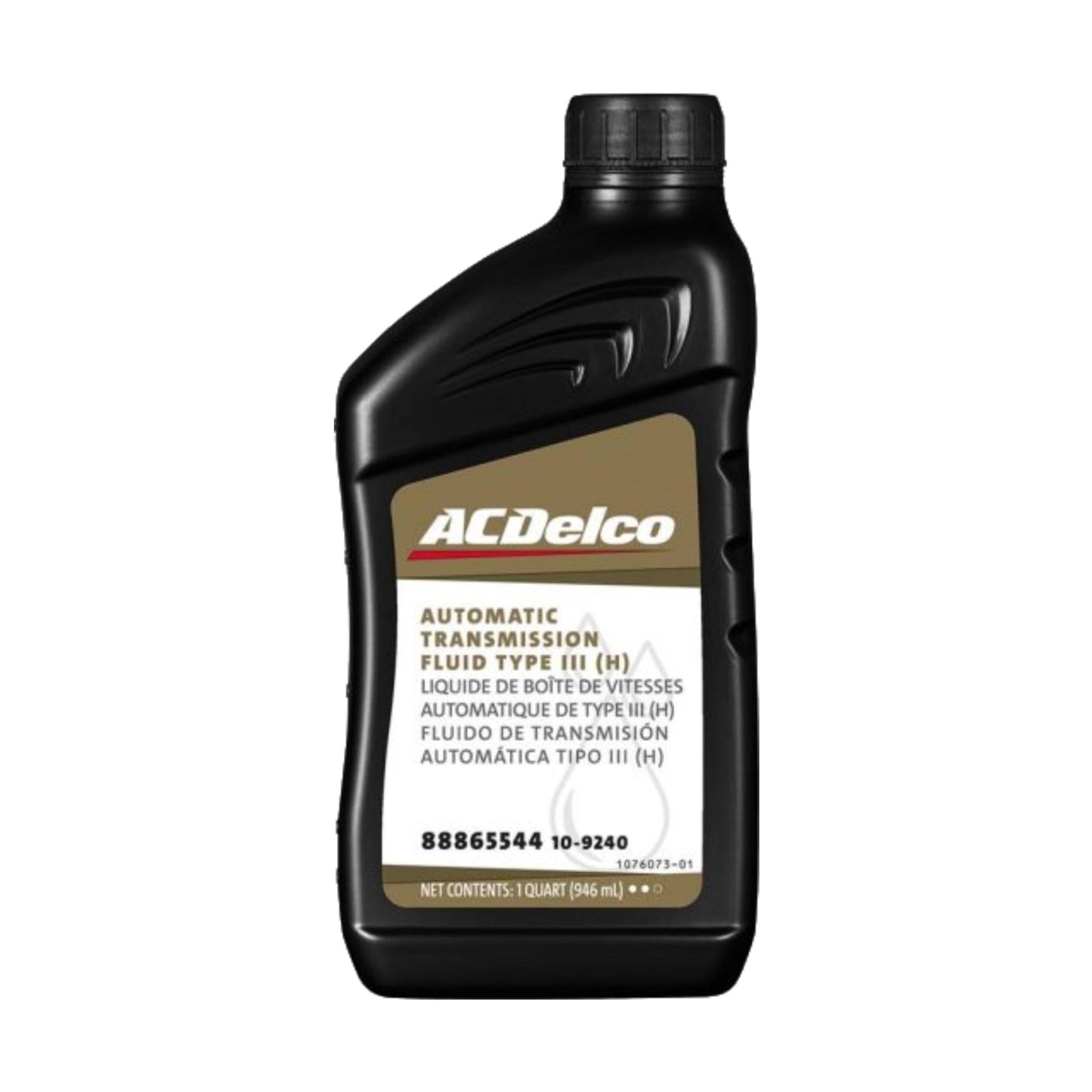 ACDelco Gold 10-9240 (88865544) Type III (H) Automatic Transmission Fluid - 1 qt (Case of 12)