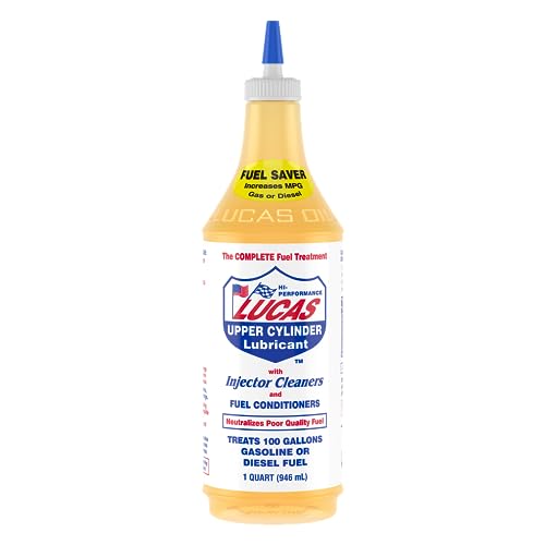 LUCAS Oil 10003-PK12 Fuel Treatment - 1 Quart