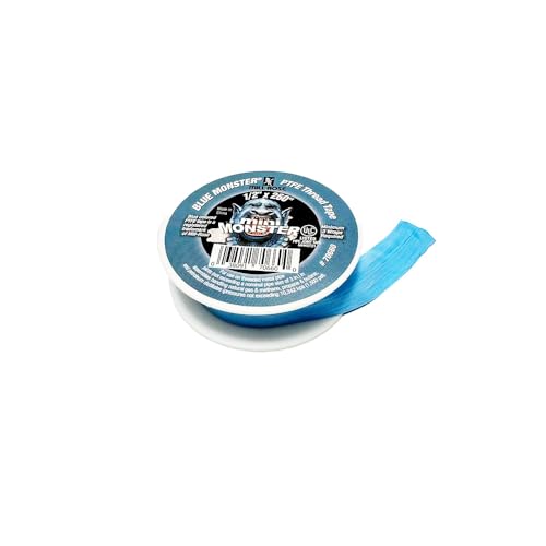 Millrose 70660 Monster Roll PTFE Thread Seal Tape, 1/2-Inch x 260-Inch, Blue