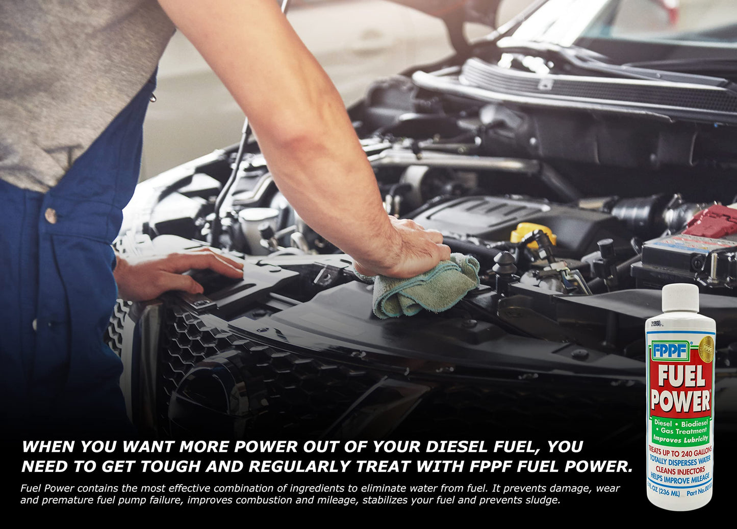 FPPF Fuel Power Diesel Fuel Treatment #90100