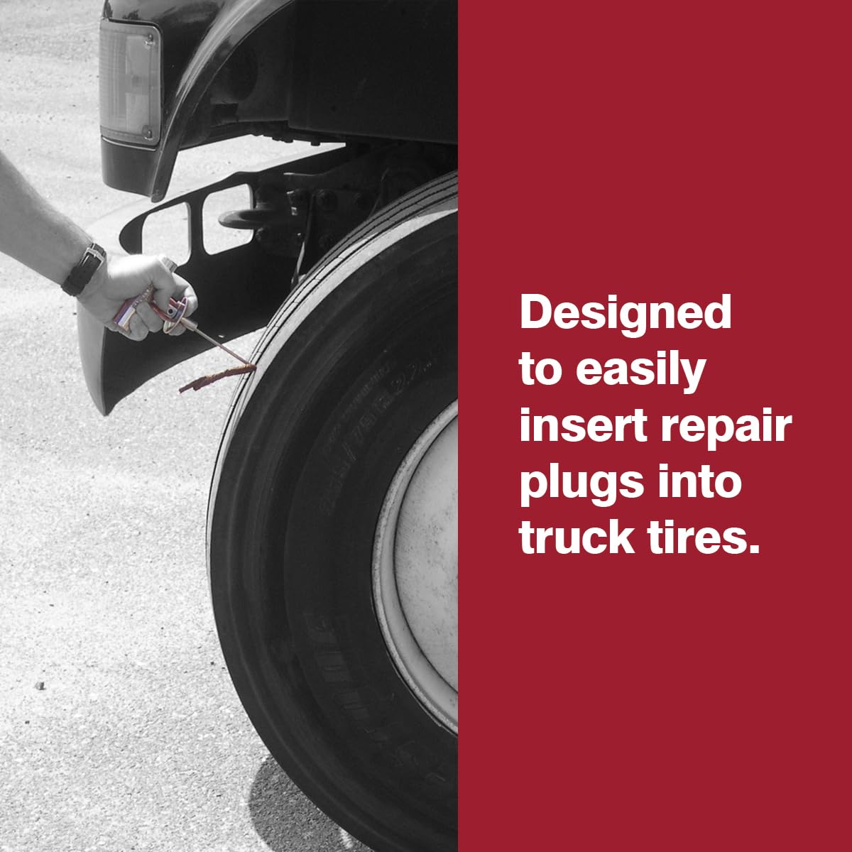 Safety Seal Truck Deluxe Tire Repair Kit 30-8"(20CM) Repairs