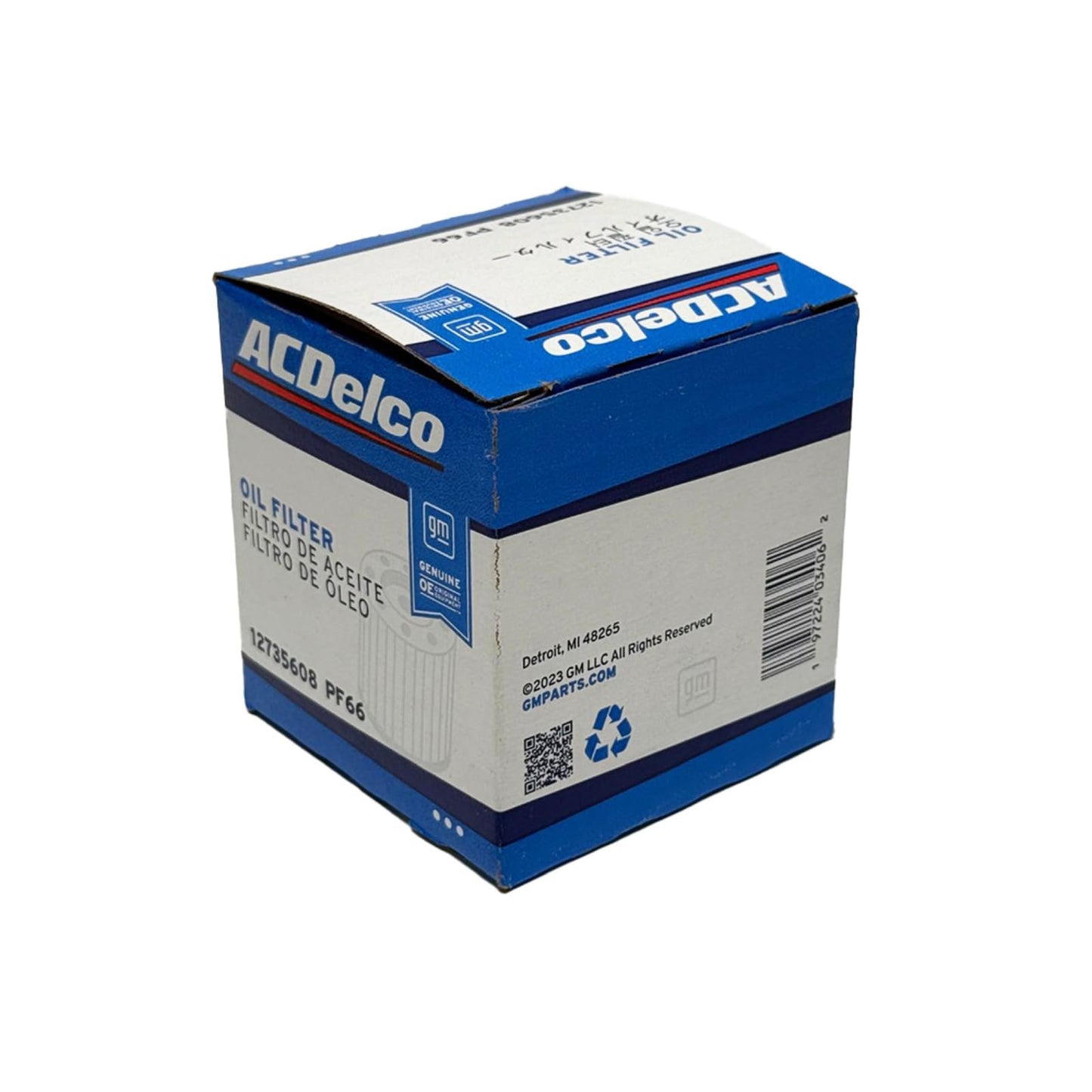 ACDelco GM PF66 (12735608) Original Equipment Engine Oil Filter (Case of 12)