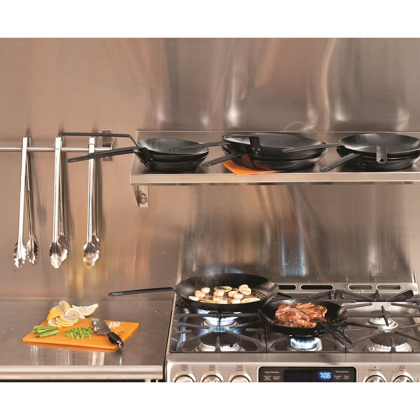 Lodge CRS15 15" Seasoned Steel Skillet (Pack of 2)