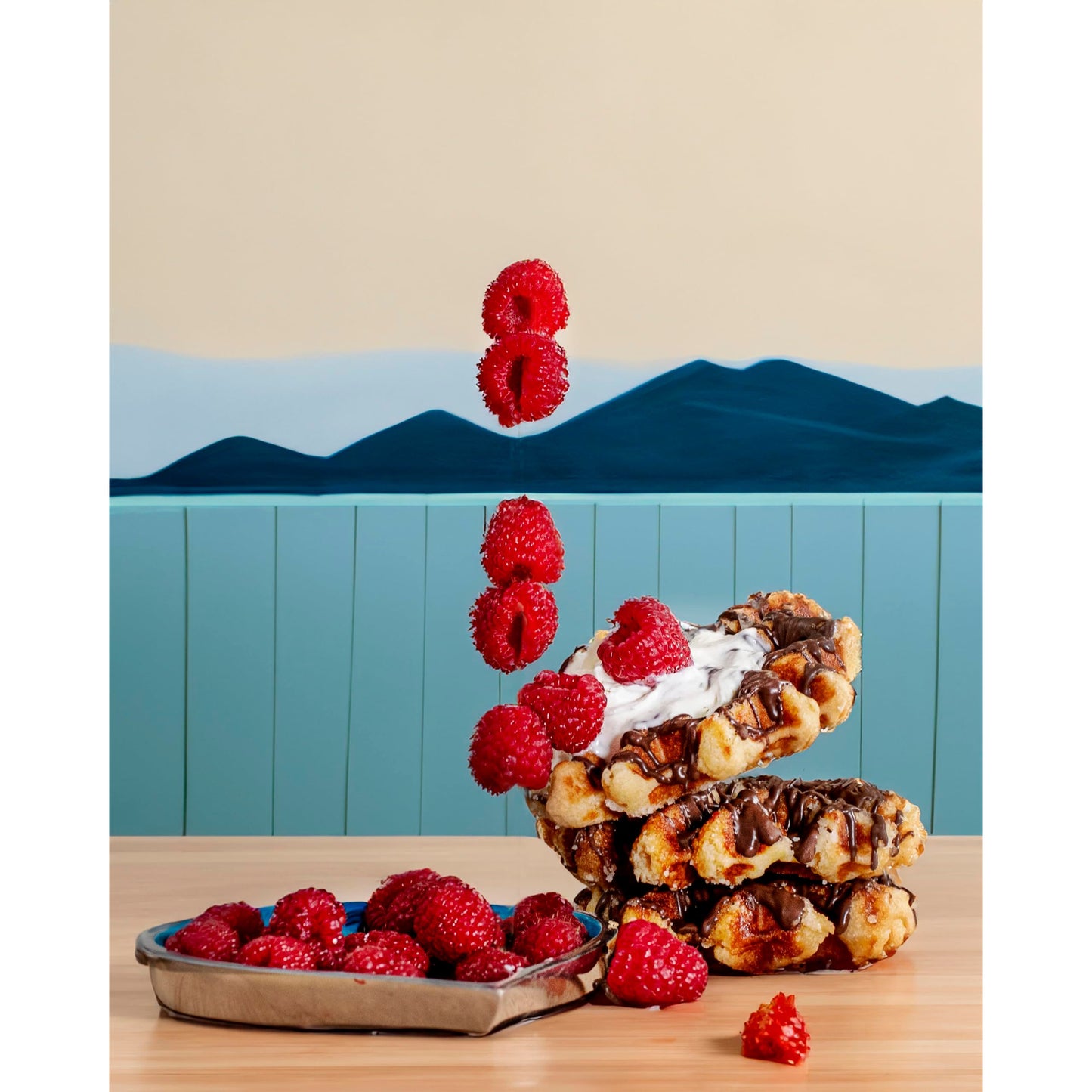Wafel-Bitte Belgian Liege Waffle Mix with Imported Belgian Pearl Sugar
