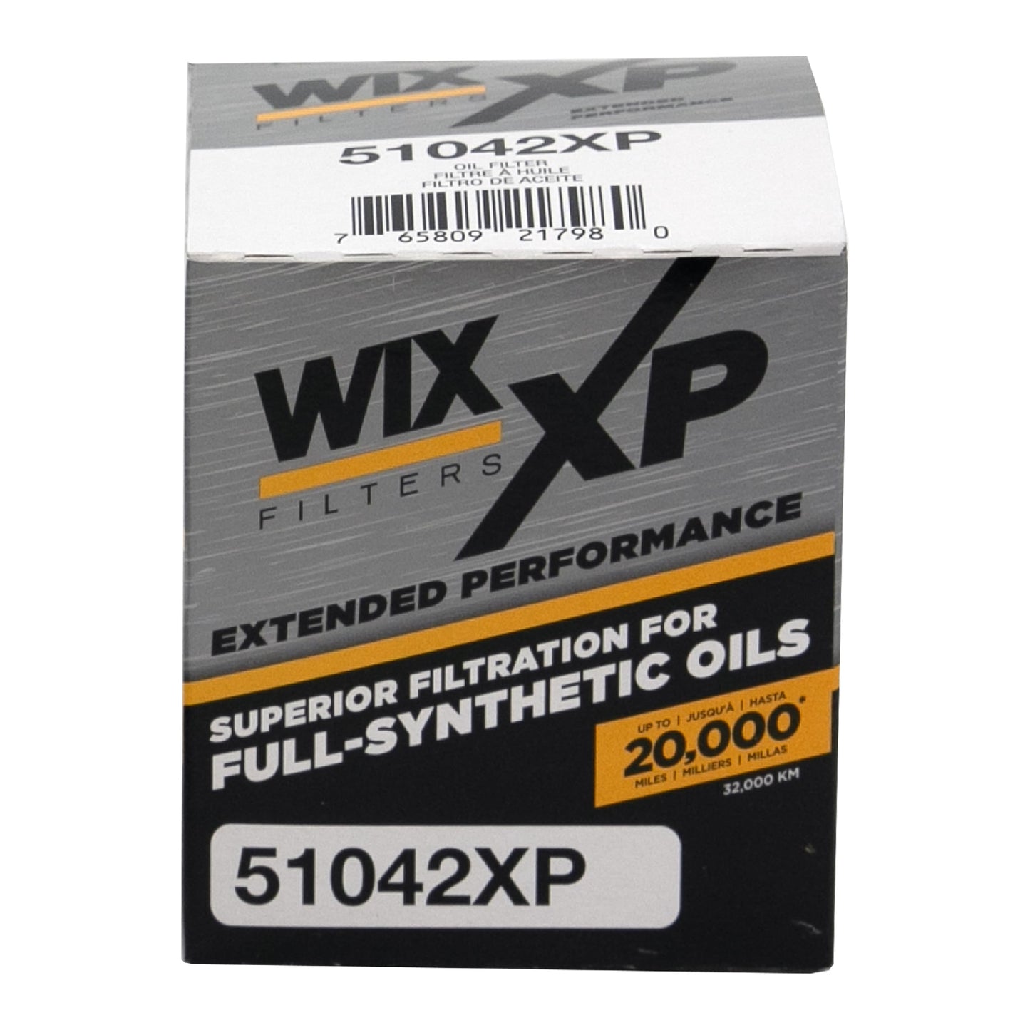 WIX 51042XP WIX XP Oil Filter Replacement, Built for Synthetic Oil - Compatible With Various GM Cars Trucks (75-76) (96-12) - Various Light Duty applications - Chevrolet, Buick, Cadillac (75-12)