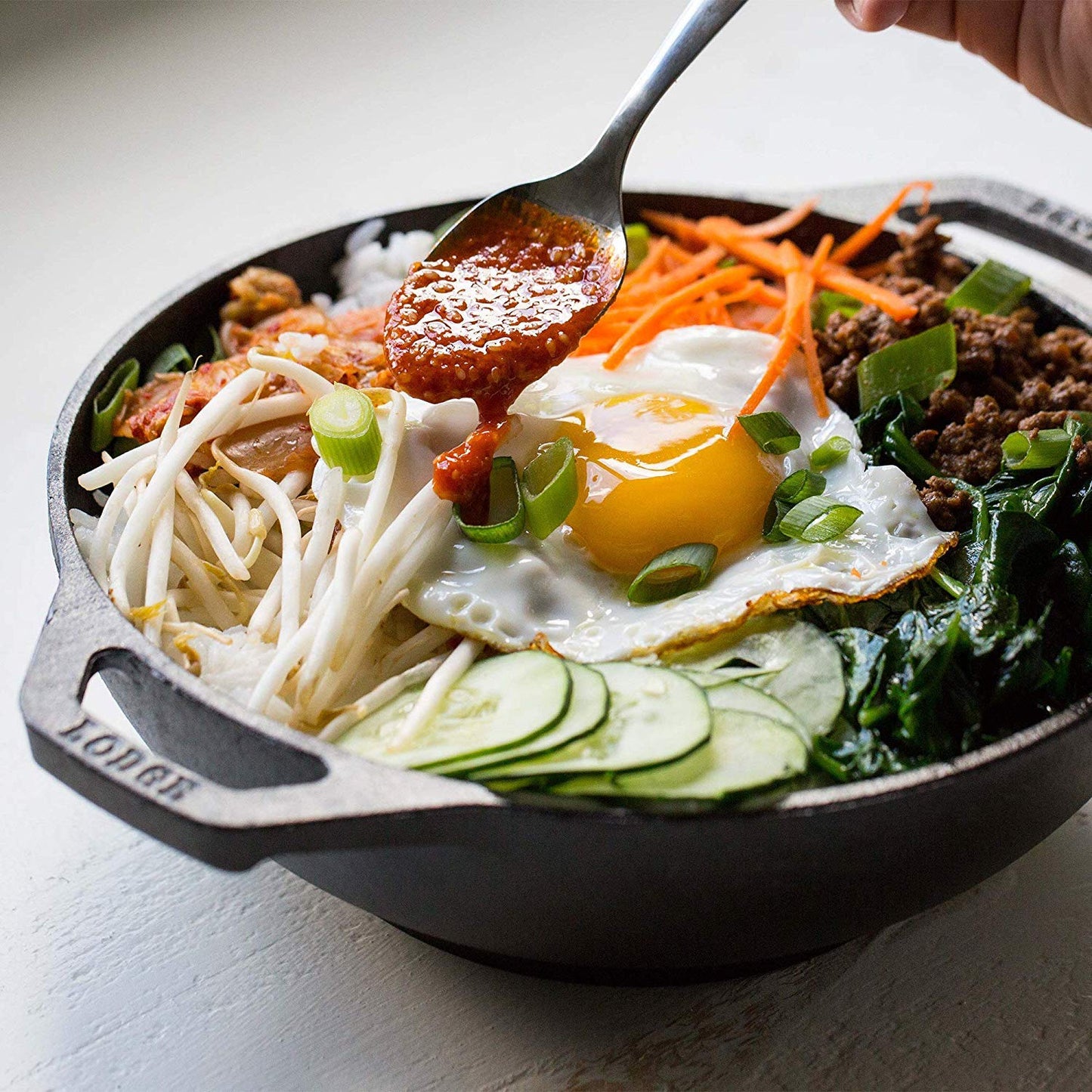Lodge 6.25 in Cast Iron Mini Wok