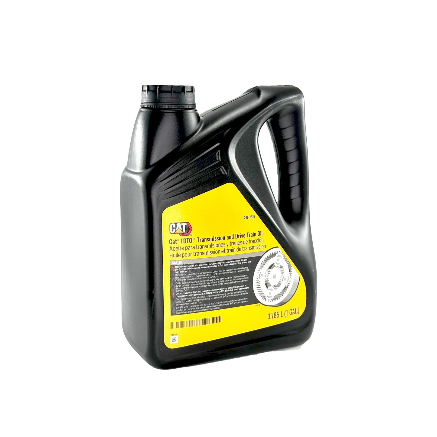 Cat 248-7521 Transmission and Drivetrain Oil TDTO 30 | Case of 4 Gallons