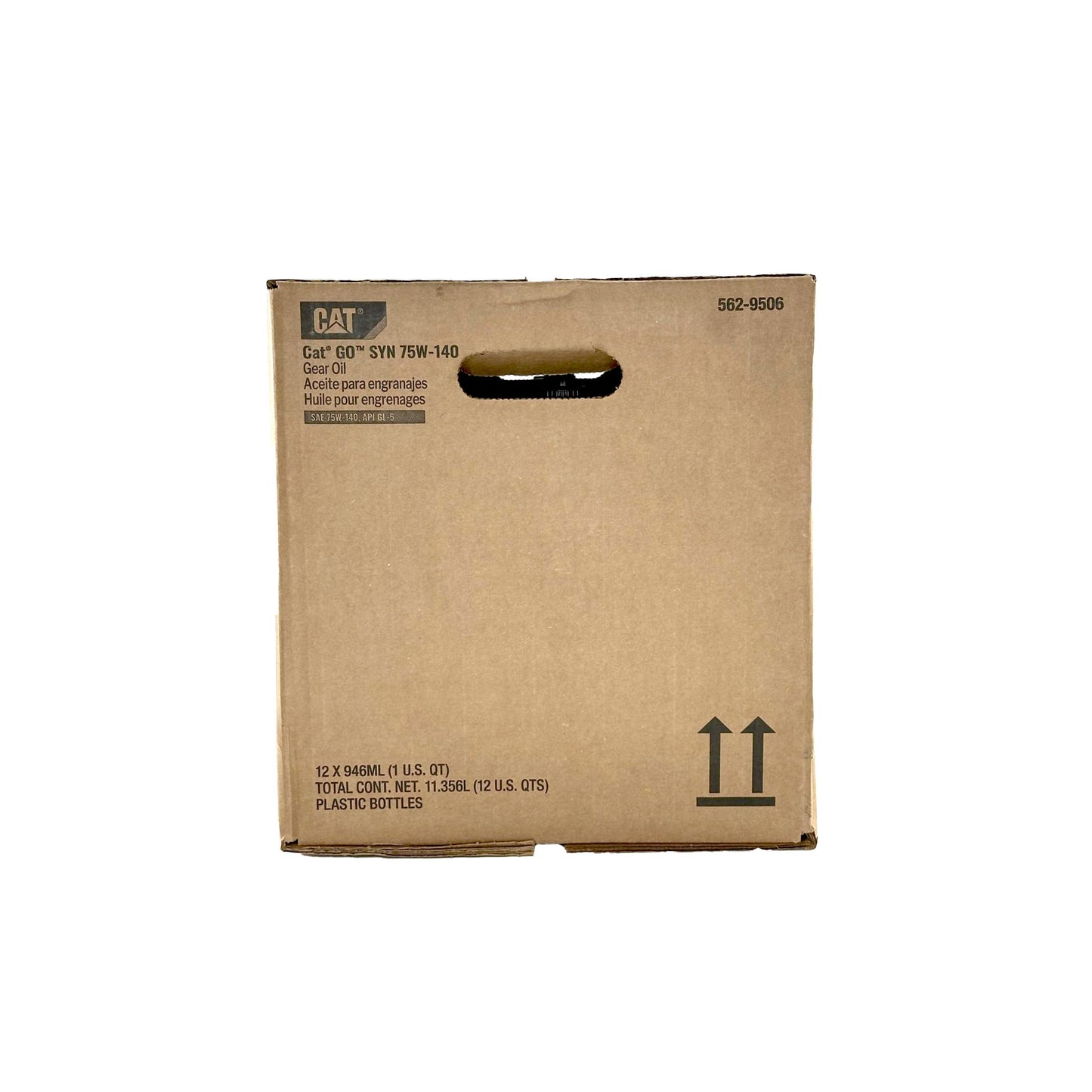Cat 562-9506 GO Synthetic 75W-140 Gear Oil | 1 QT. Bottles Case of 12