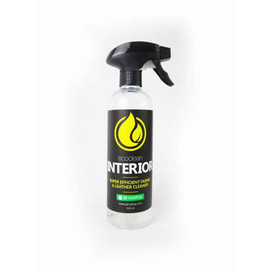 IGL Ecoclean Interior – Ultimate Fabric & Leather Cleaner | Powerful, Eco-Friendly Interior Care for Cars, Homes & Upholstery (500ml)