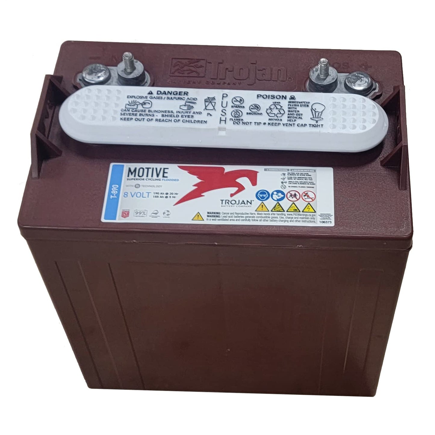 Trojan T-890 Deep Cycle 8V Battery X2