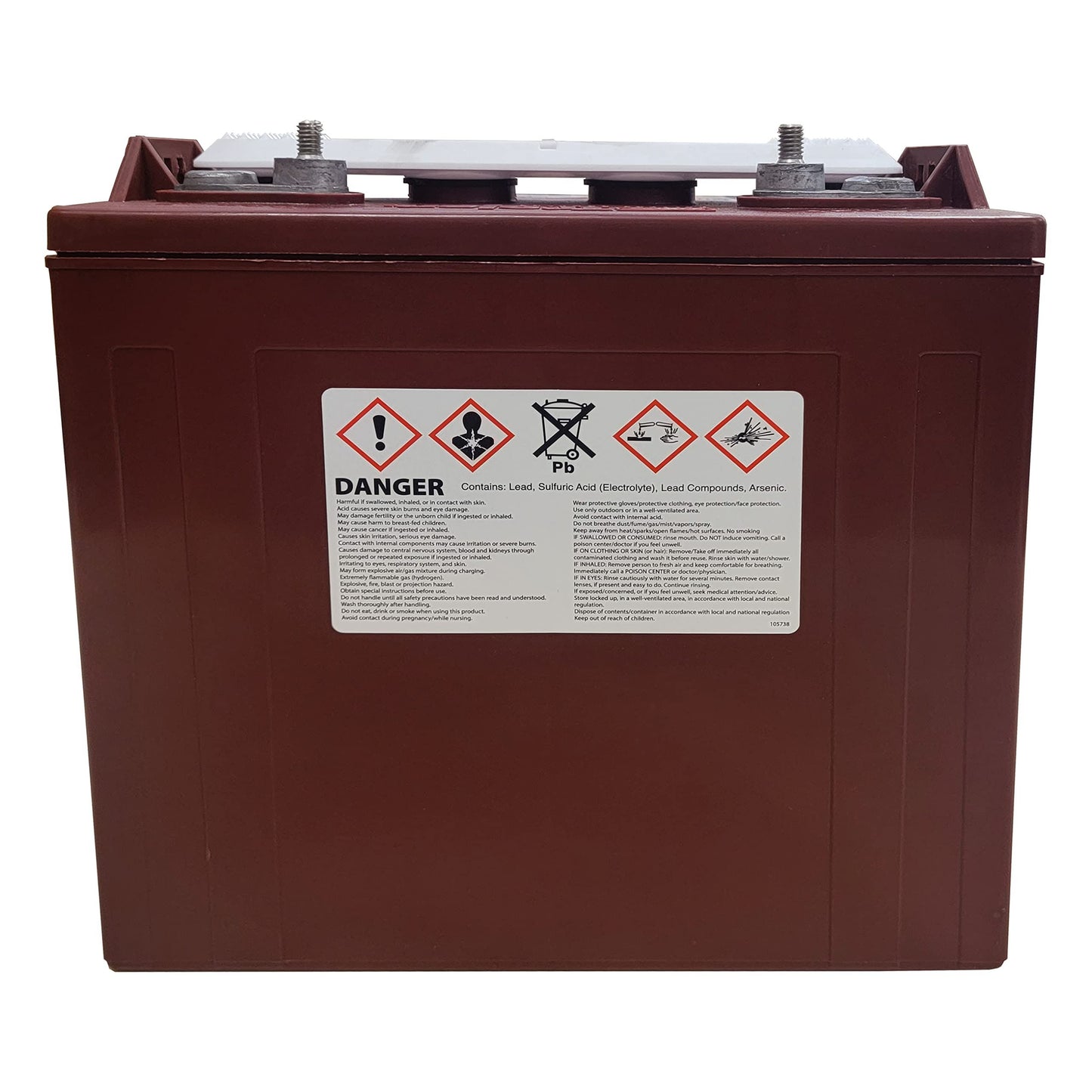 Trojan T-890 Deep Cycle 8V Battery X2