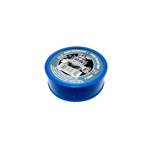 Millrose 70660 Monster Roll PTFE Thread Seal Tape, 1/2-Inch x 260-Inch, Blue