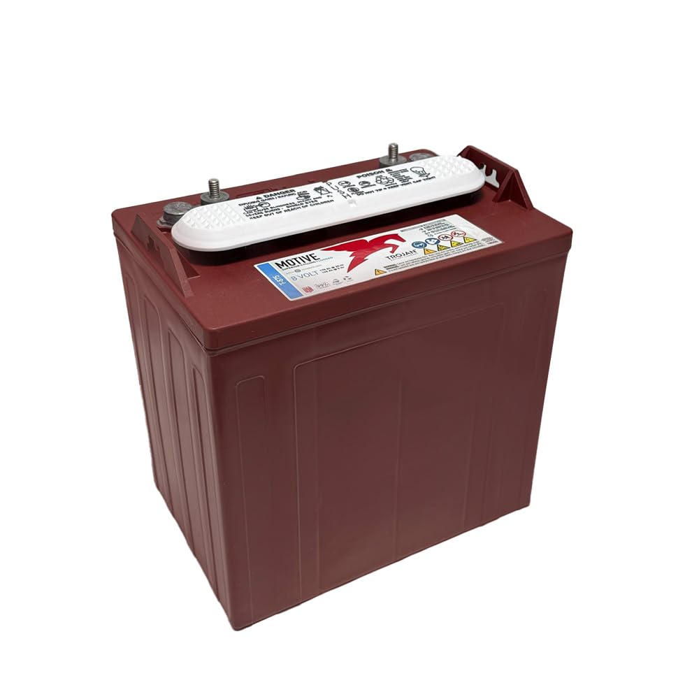 Trojan T875 8 Volt, 170 AH Deep Cycle Battery (Pack of 6)