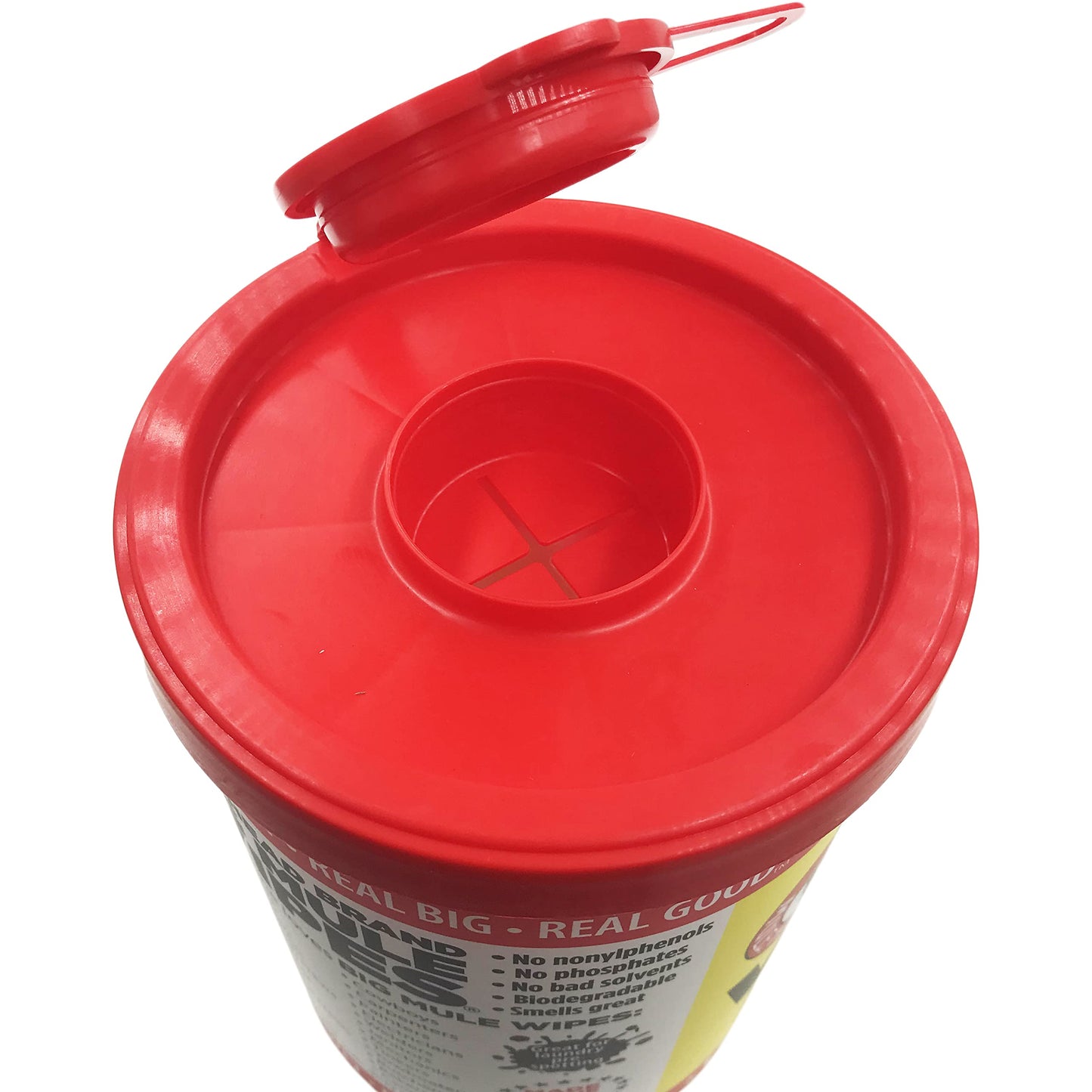 Big Mule Wipes -6 Mule Head Brand Wipes 72 Count Oil and Grease/Grime Remover