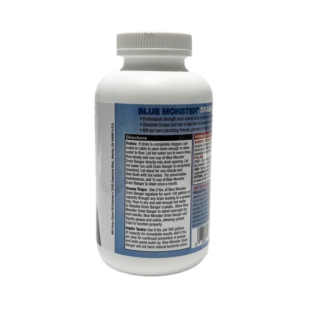Blue Monster 76057 Drain Banger Drain Cleaner (2 lbs.)