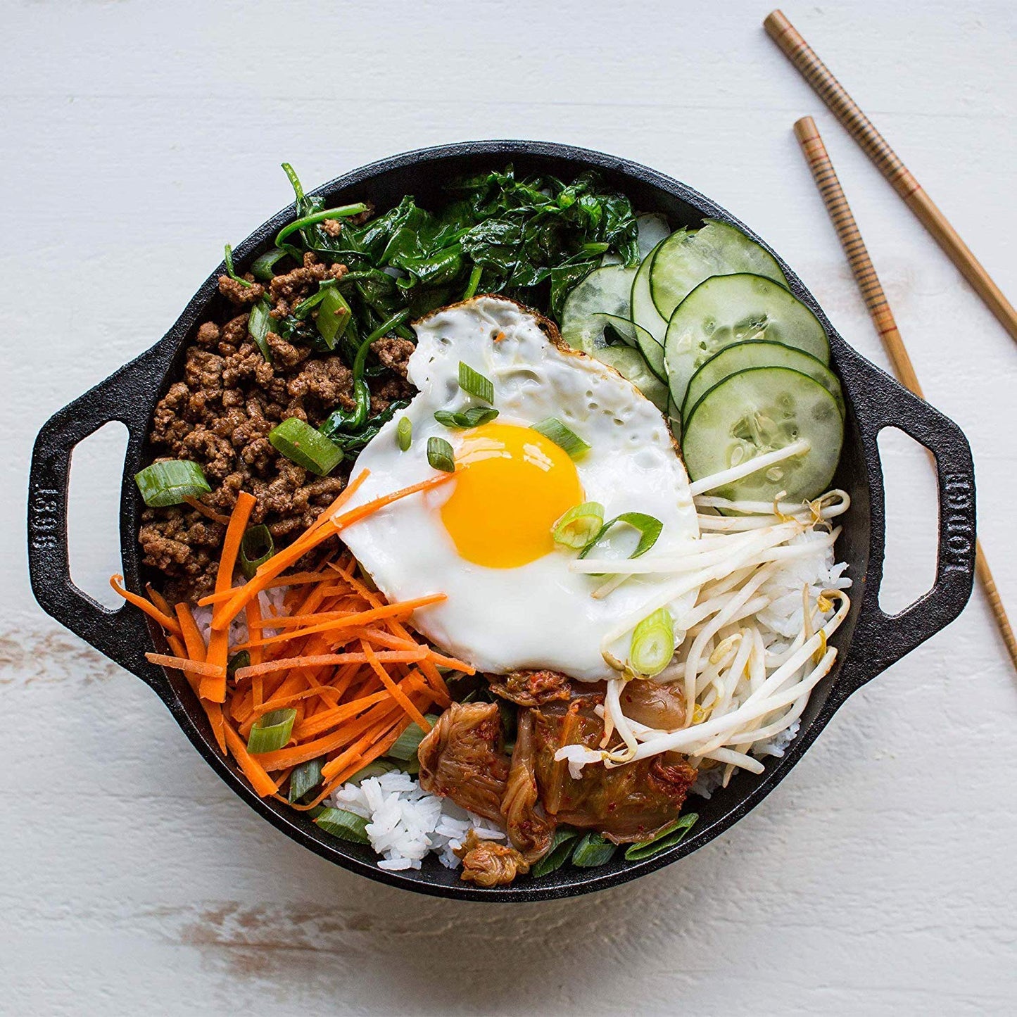 Lodge 6.25 in Cast Iron Mini Wok