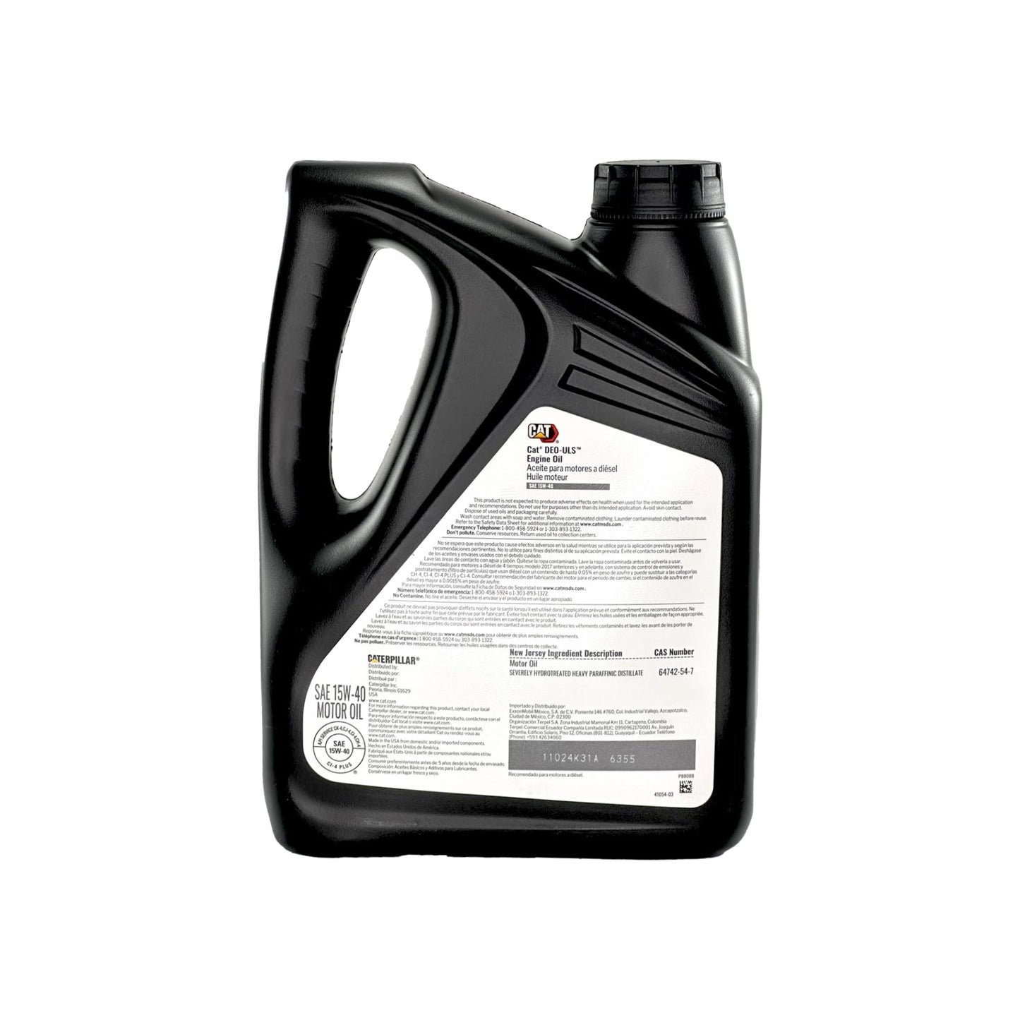 Cat 515-3973 DEO-ULS 15W-40 Engine Oil | 1 Gallon (Pack of 2)
