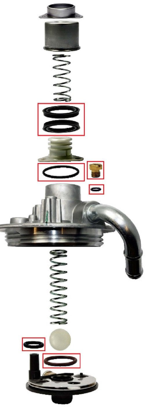 Fuel Filter Base Seal Kit For 6.6L Chevy Duramax Engines