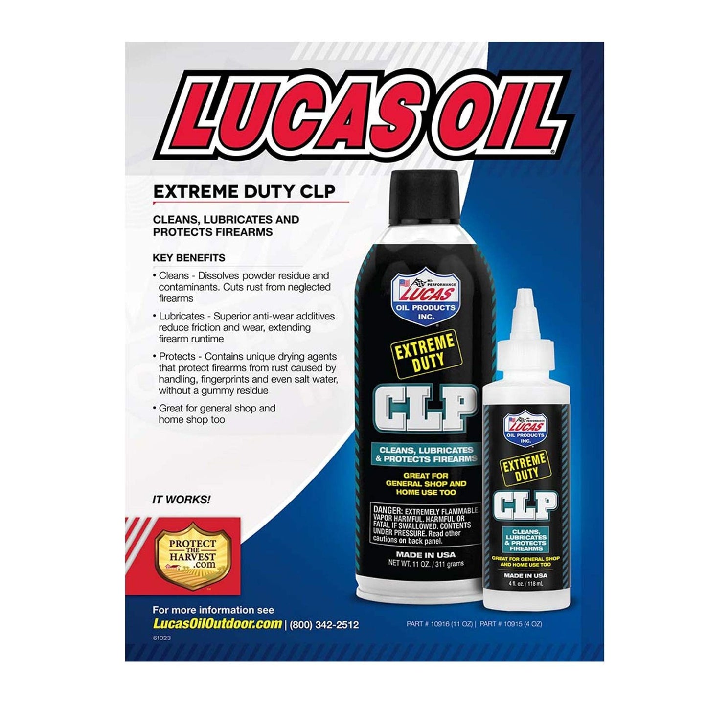 Lucas Oil 10916 Extreme Duty CLP - 11 Ounce
